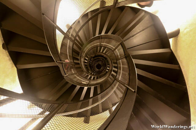 Dual Spiral Staircase of the Town Tower of Innsbruck