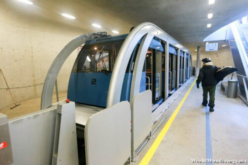 Funicular to the Top of Innsbruck