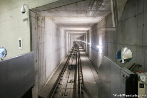 Funicular Tunnel in Innsbruck Congress Station