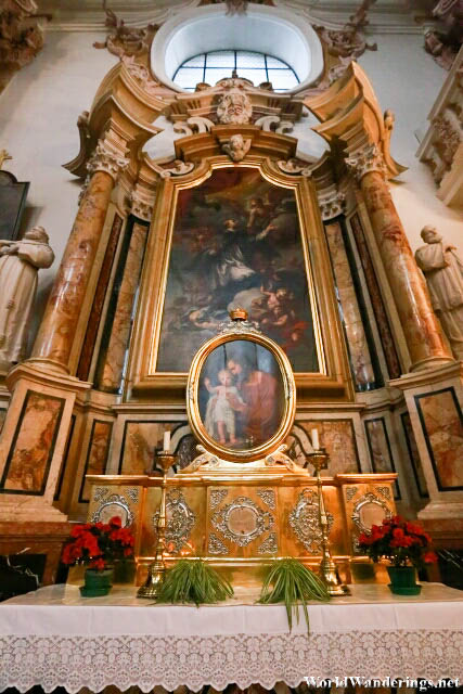 Side Altar at Innsbruck Cathedral