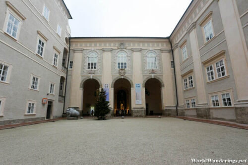 Entrance to the Salzburg Residenz