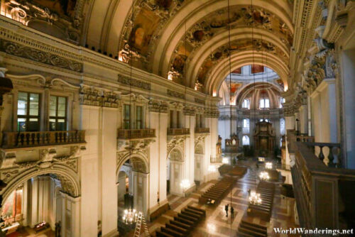 View from the Choir Loft at the Salzburg Cathedral