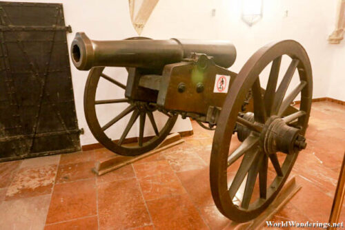 Cannon on Display at the Hohensalzburg Fortress