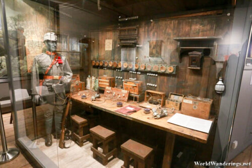 Military Exhibit at the Hohensalzburg Fortress