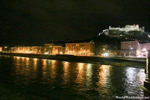 River Salzach at Night