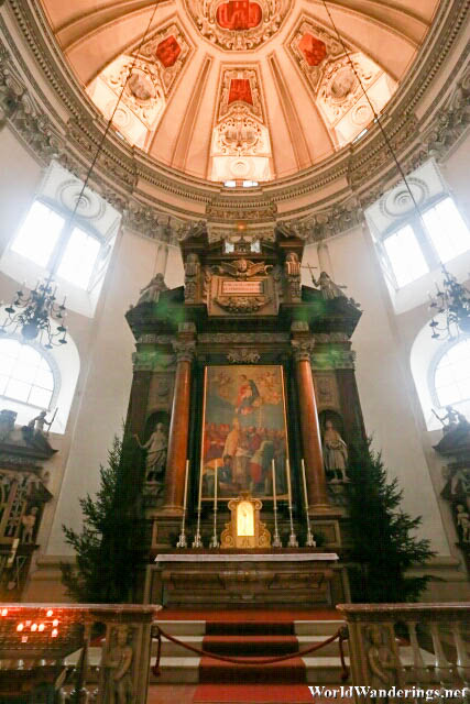 Altar at the Salzburg Cathedral