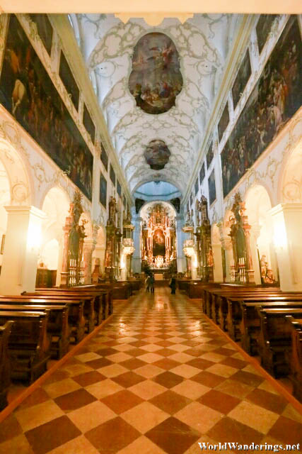 Abbey of Saint Peter Church in Salzburg