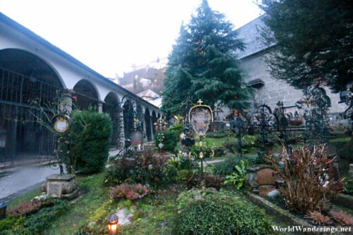 Exploring the Cemetery of the Abbey of Saint Peter in Salzburg