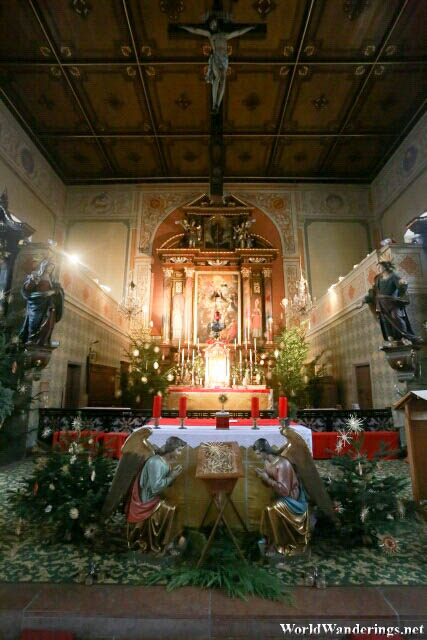 Altar at the Werfen Church