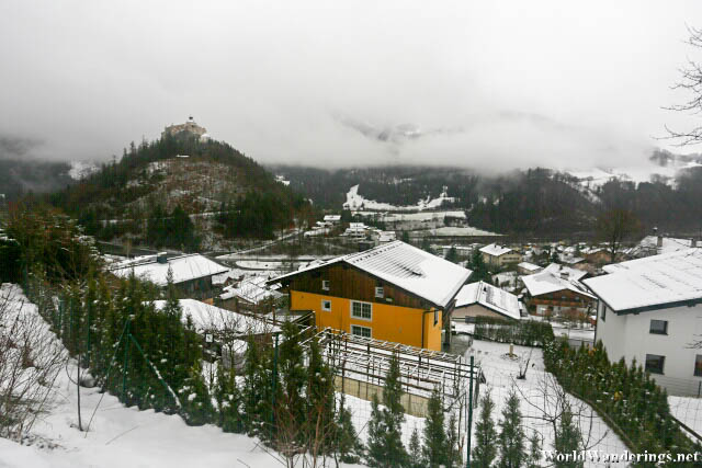 View Above the Town of Werfen