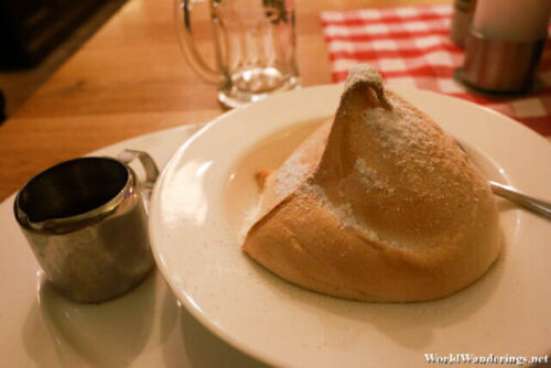 Single Salzburger Nockerl in Sternbrau in Salzburg