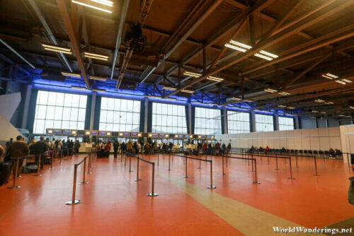 Departure Gates at the Salzburg Airport Wolfgang Amadeus Mozart