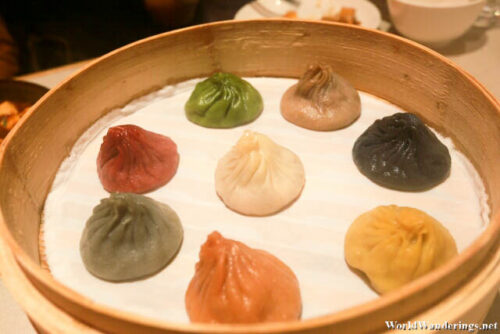 Multiple Flavor Xiaolongbao at the Paradise Dynasty