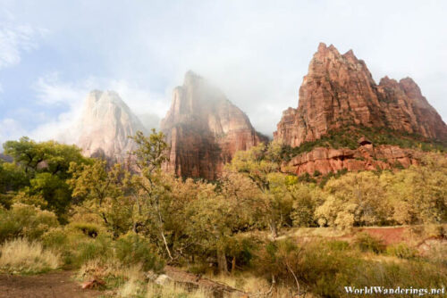 Three Patriarchs at Zion National Park